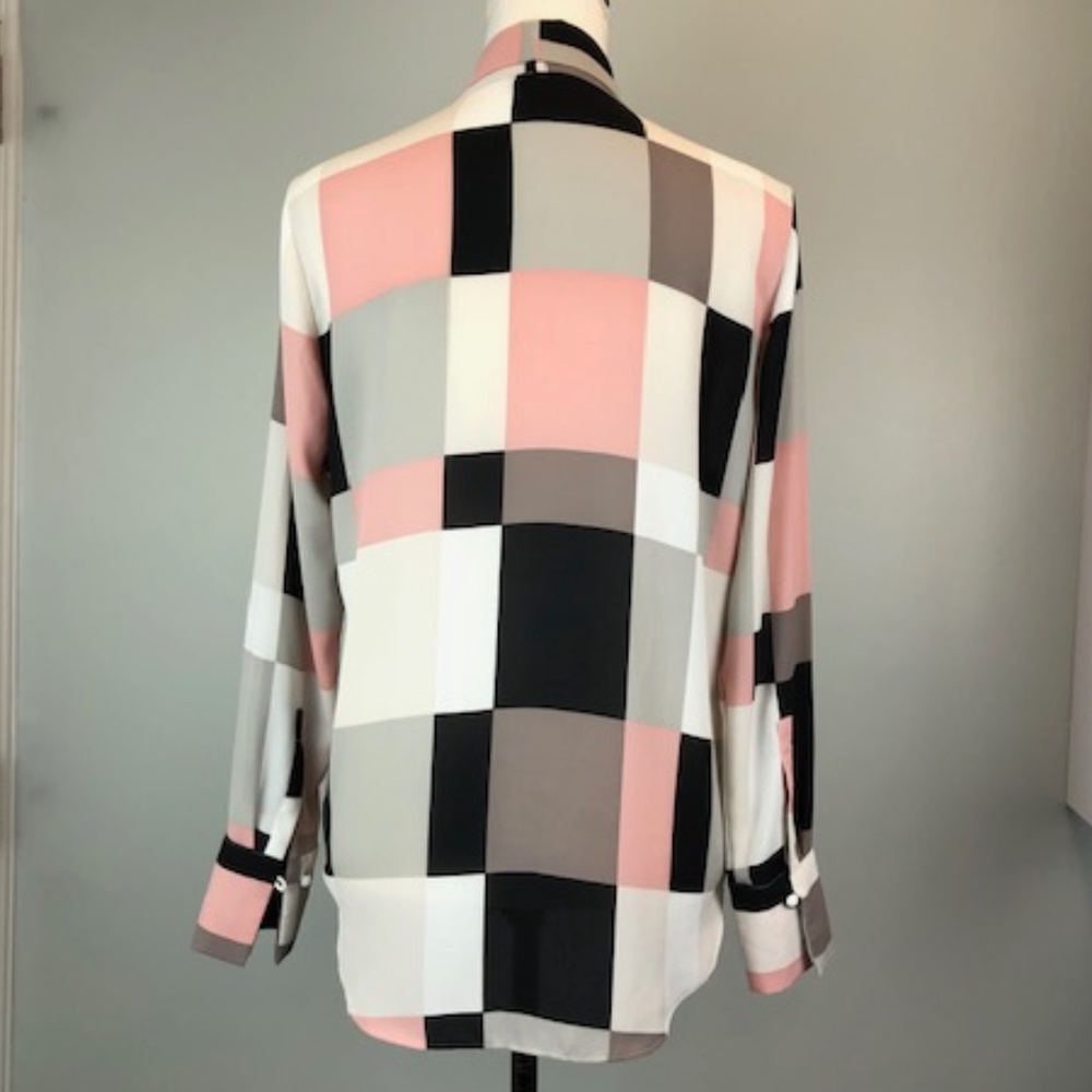 Ann Taylor Button Down Blouse Sz S - Picture 3 of 12